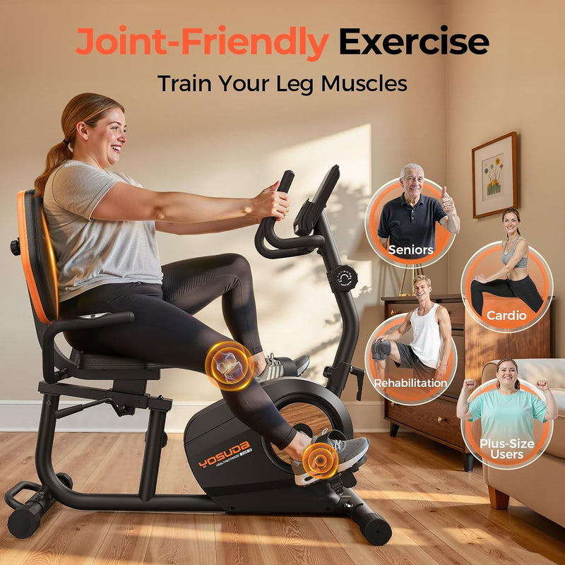Exercise Bike 16-Level Resistance 160KG Capacity