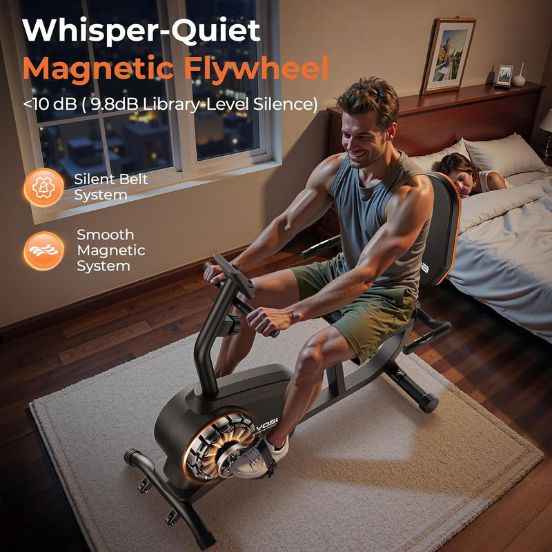 Exercise Bike 16-Level Resistance 160KG Capacity