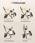 Exercise Bike 5-In-1 Folding for Home Use