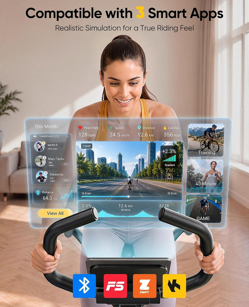 Exercise Bike 5-In-1 Folding for Home Use
