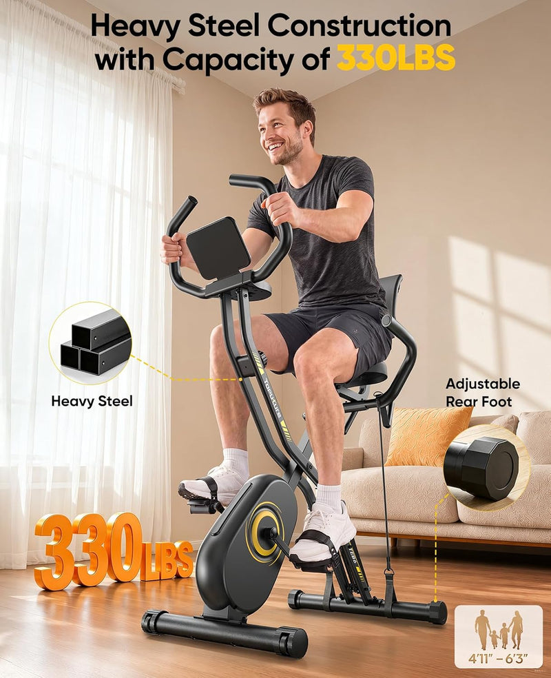 Exercise Bike 5-In-1 Folding for Home Use