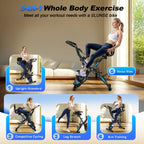 Exercise Bike 5-In-1 Quiet Folding Bikes for Home