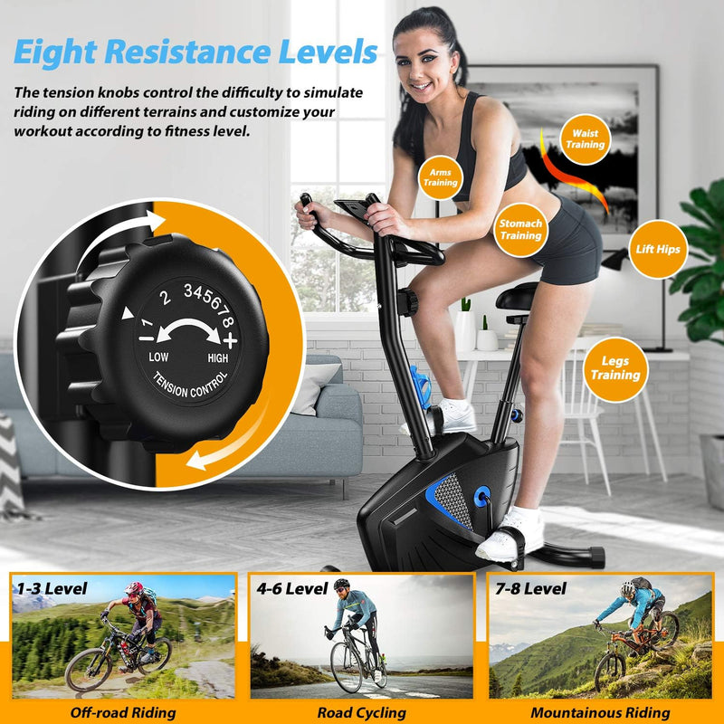 Exercise Bike Gym Workout Fitness Advanced Home Trainer