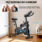 Exercise Bike Professional Spin with Super Quiet Magnetic