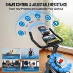 Exercise Bike Professional Spin with Super Quiet Magnetic