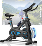 Exercise Bike Professional Spin with Super Quiet Magnetic