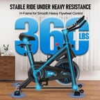 Exercise Bike Professional Spin with Super Quiet Magnetic