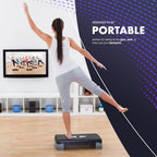 Exercise Steps with Adjustable 2 Step Level Heights