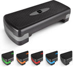 Exercise Steps with Adjustable 2 Step Level Heights