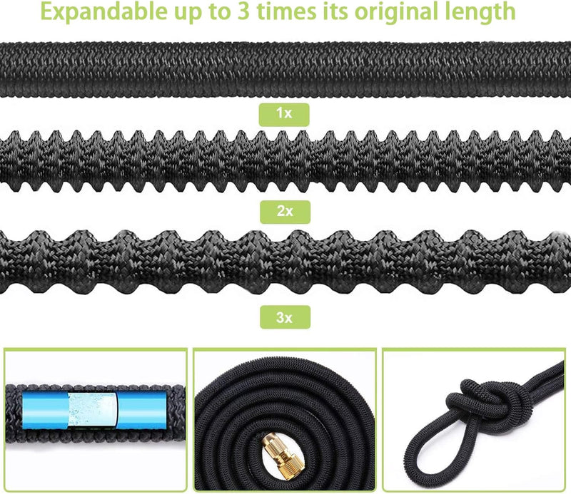 Expandable Garden Hose Leak-Proof Retractable