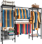 Expandable Wardrobe and Closet Organiser Freestanding Clothes