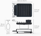Extend Steel Expandable Dish Drainer Rack