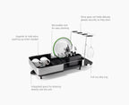 Extend Steel Expandable Dish Drainer Rack