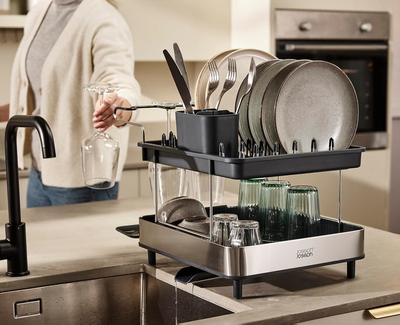 Extend Steel Expandable Dish Drainer Rack