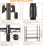 Extendable Clothes Rails Coat Racks for Hanging Length