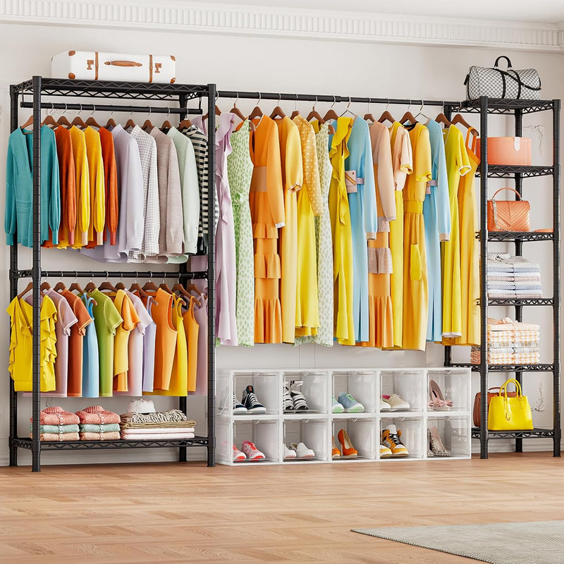 Extendable Clothes Rails Coat Racks for Hanging Length