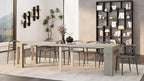Extendable Console Table with Extension Leaves Holder