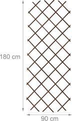 Extendable Trellis 180 X 90CM Wood Wall-Mounted (Set of 3)
