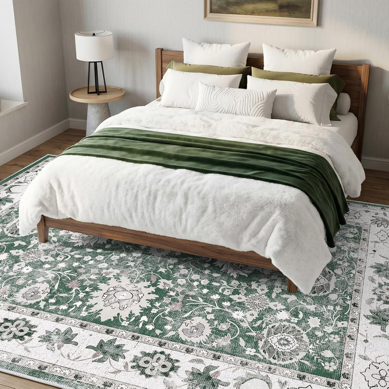 Large Washable Rug Non