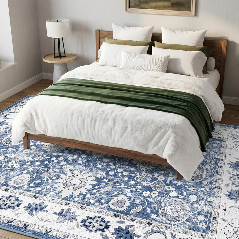 Large Washable Rug Non