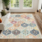 Extra Large Area Rug Non-Slip Washable