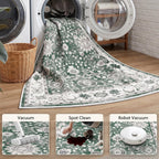 Extra Large Area Rug Non-Slip Washable