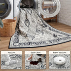 Extra Large Area Rug Non-Slip Washable