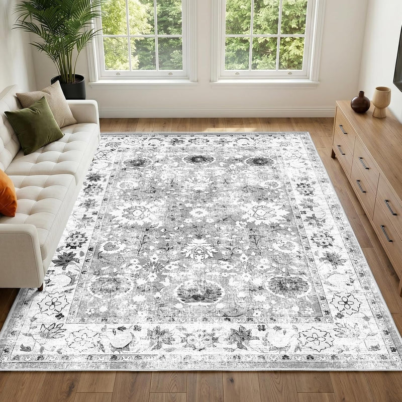 Large Washable Rug Non