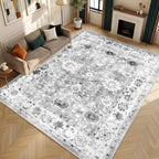 Extra Large Area Rug Non-Slip Washable