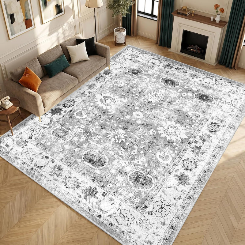 Large Washable Rug Non