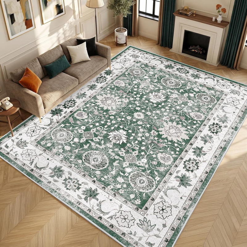 Large Washable Rug Non