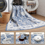 Extra Large Area Rug Non-Slip Washable