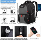 Extra Large Backpack for Men 50L Lunch Work