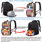Extra Large Backpack for Men 50L Lunch Work