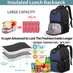 Extra Large Backpack for Men 50L Lunch Work