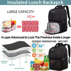Extra Large Backpack for Men 50L Lunch Work