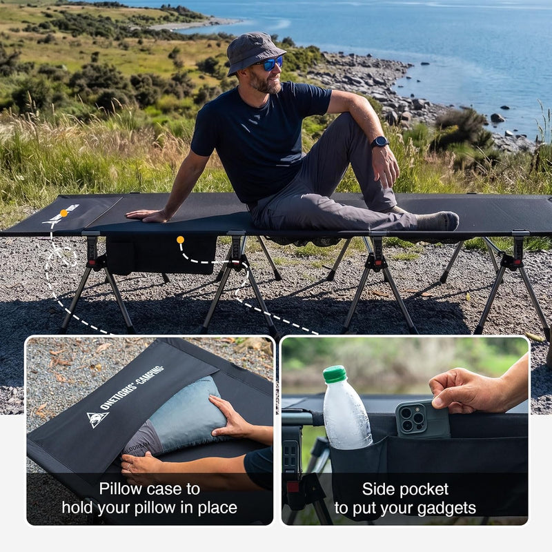 Extra Large Camping Bed Oversized Sleeping with Adjustable