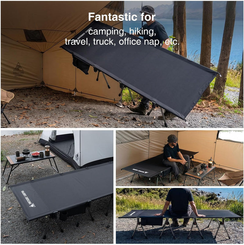 Extra Large Camping Bed Oversized Sleeping with Adjustable