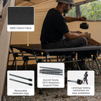 Extra Large Camping Bed Oversized Sleeping with Adjustable