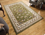 Extra Large Classic Style Floral Traditional Rug Mat