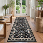Extra Large Floral Rug for Bedroom
