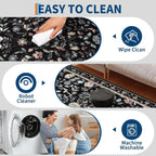 Extra Large Floral Rug for Bedroom