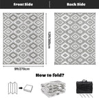 Outdoor Rug Waterproof Large