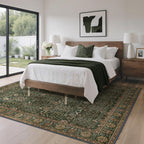 Extra Large Rug Oat Taupe Washable Non-Slip