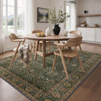 Extra Large Rug Oat Taupe Washable Non-Slip