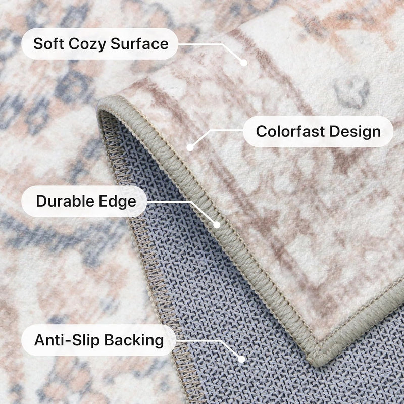 Extra Large Washable Rugs Vintage Area