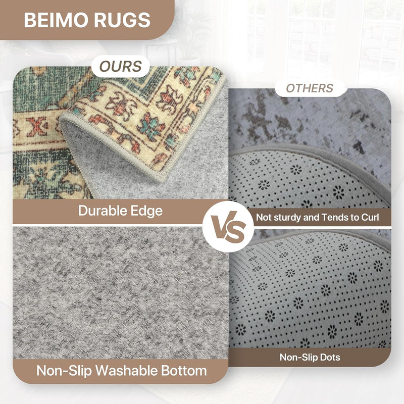 Extra Large Washable Rugs Vintage Area
