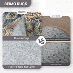 Extra Large Washable Rugs Vintage Area