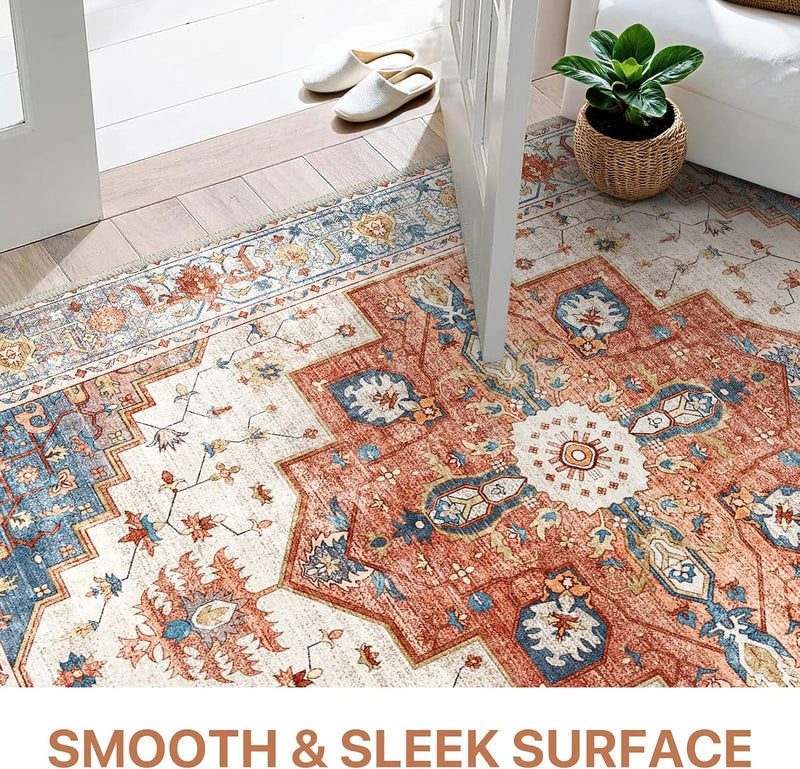 Extra Large Washable Rugs Vintage Area