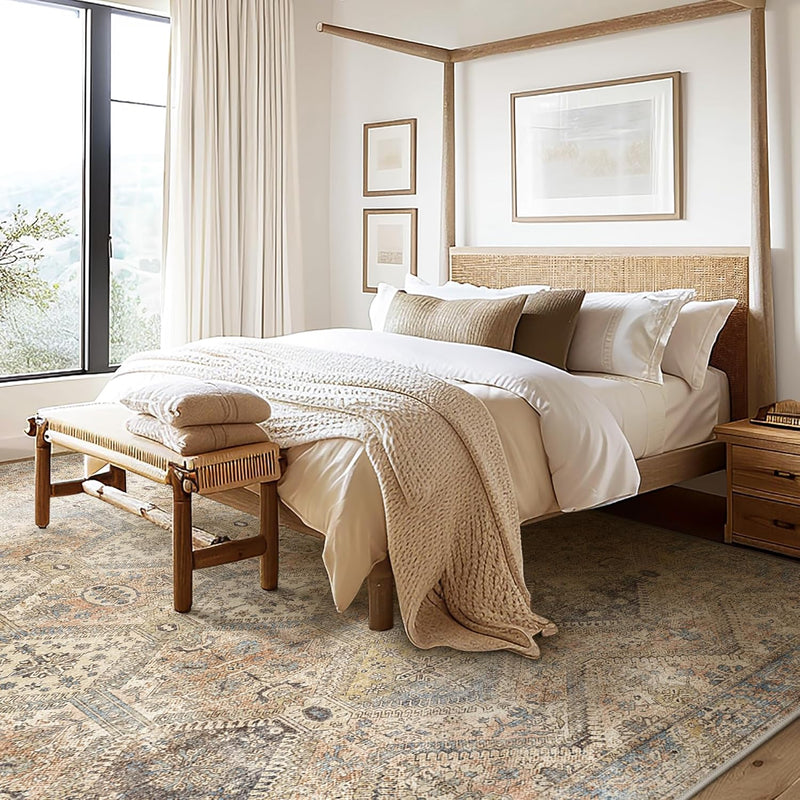 Extra Large Washable Rugs Vintage Area